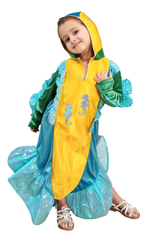 Kostým morskej panny (veľkosť 116) - 2820