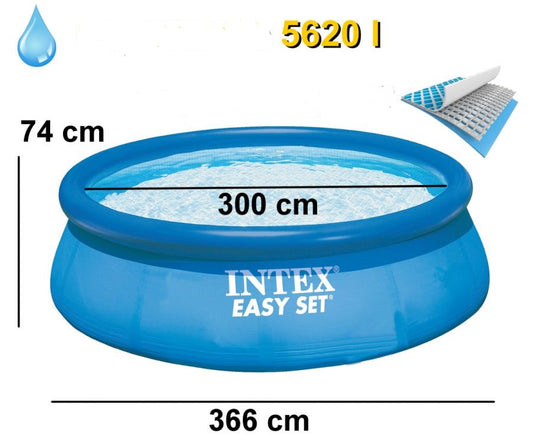 Umývadlo Intex Easy (rýchly bazén) 366x76 cm - 28130