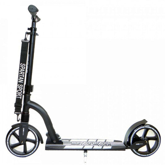 Valčekové, pružinové odpruženie SPARTAN DOUBLE SUSPENSION BLACK