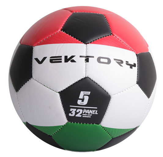 Koženková futbalová lopta VEKTORY SPORT HUNGARY