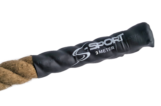 Lezecké lano 3 m, 38 mm S-SPORT  ECONOMY
