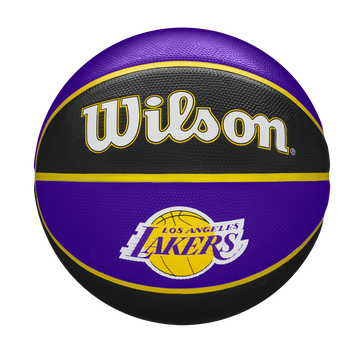 Exteriérová basketbalová lopta, veľkosť 7 - WILSON NBA TEAM TRIBUTE - LOS ANGELES LAKERS