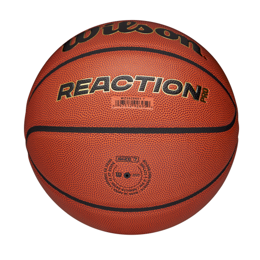 Tréningová basketbalová lopta, na vonkajšie/vnútorné použitie, veľkosť 7 - WILSON REACTION PRO