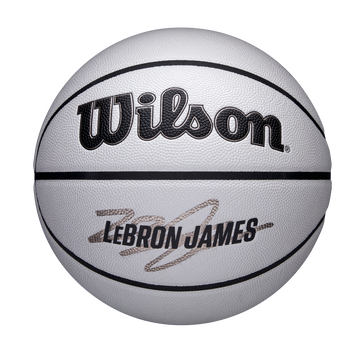 Vonkajšia basketbalová lopta, veľkosť 7 - WILSON NBA PLAYER ICON UV - LEBRON JAMES
