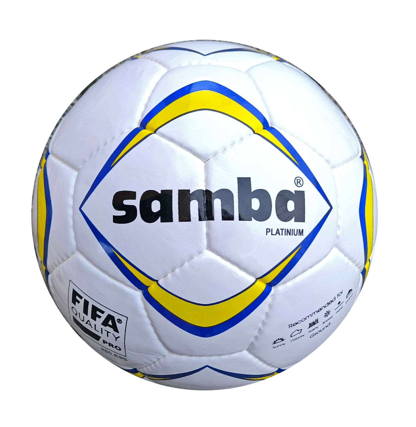 Kožená futbalová lopta WINART SAMBA PLATINIUM FIFA