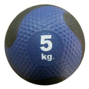 Gumová medicinbalová lopta, 5 kg SPARTAN POWER 