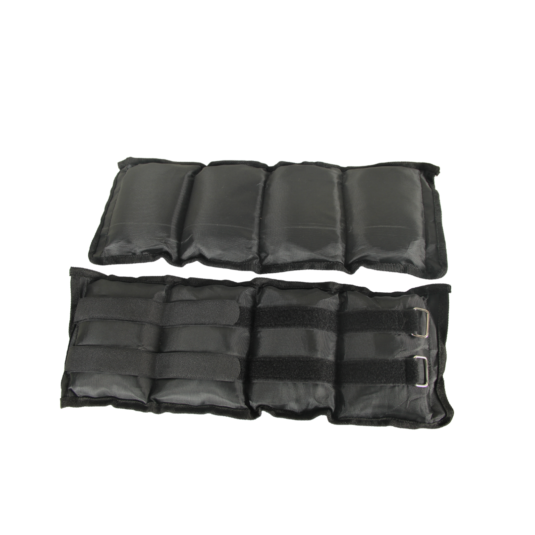 S-SPORT Závažie na ruku a nohu 2 × 2 kg, čierne