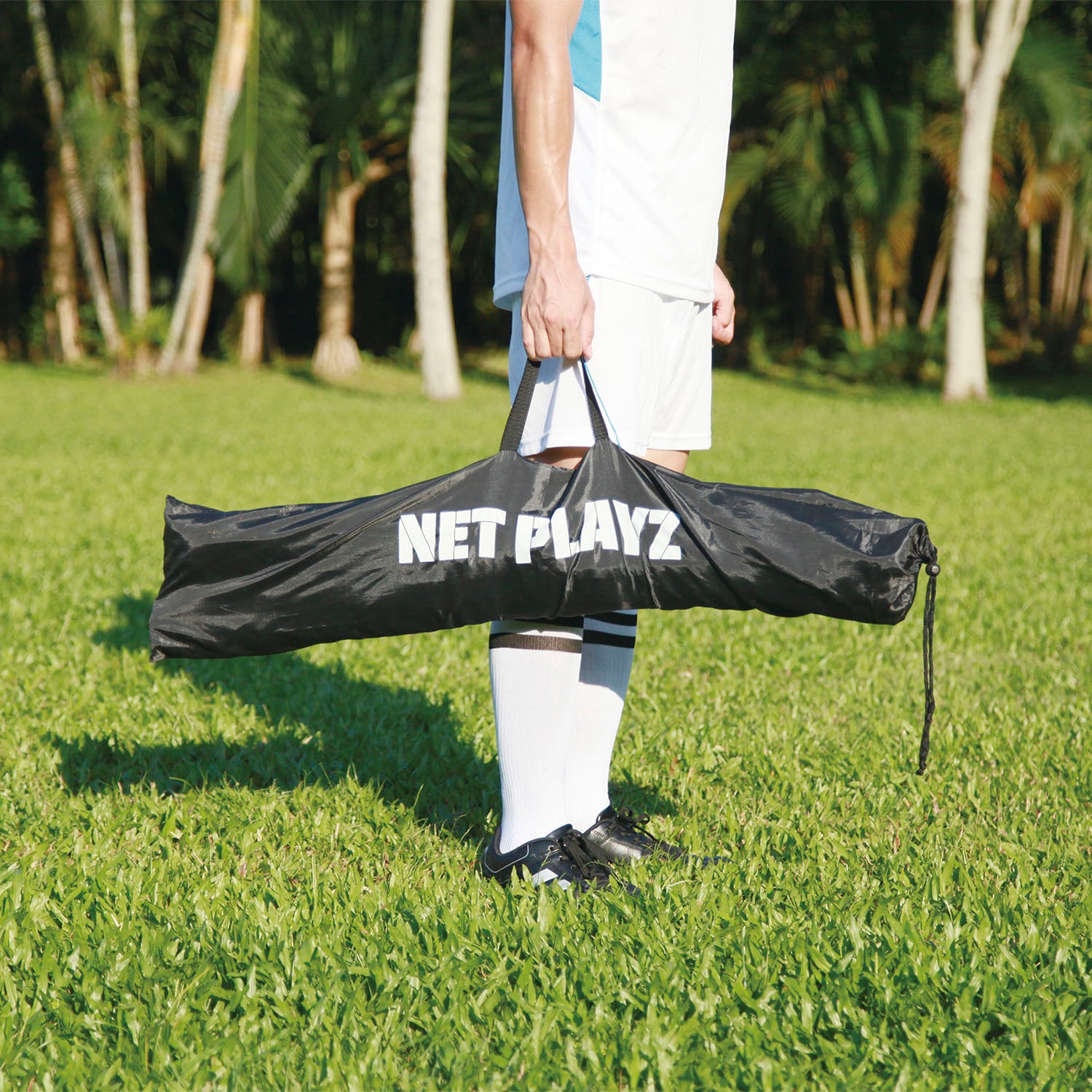 Futbalová bránka NET PLAYZ QUICK SET UP s pružinami