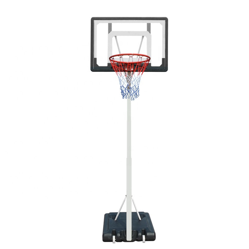 Nastaviteľný basketbalový kôš so stojanom SPARTAN TRANSPARENT JUNIOR