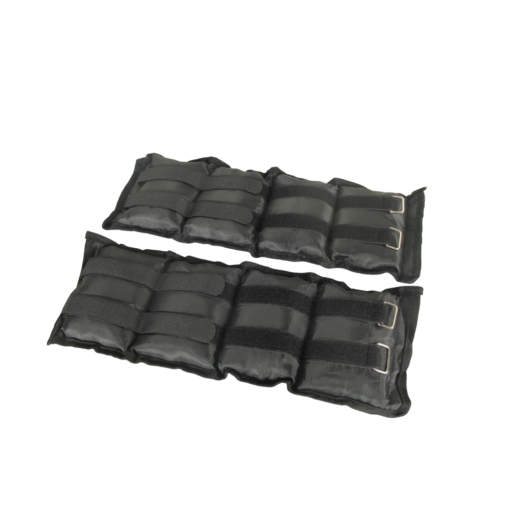 S-SPORT Závažie na ruku a nohu 2 × 2 kg, čierne