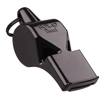 Čierna píšťalka FOX40 PEARL SAFETY BLACK