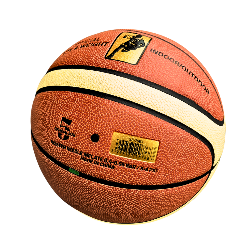 Basketbalová lopta veľkosť 5, vonku/vnútri – S-SPORT ACADEMY GRIP