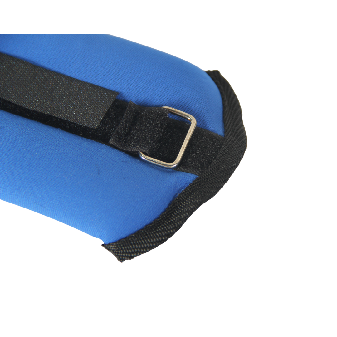 S-SPORT Mäkké závažie na ruku 2 × 1 kg, modré