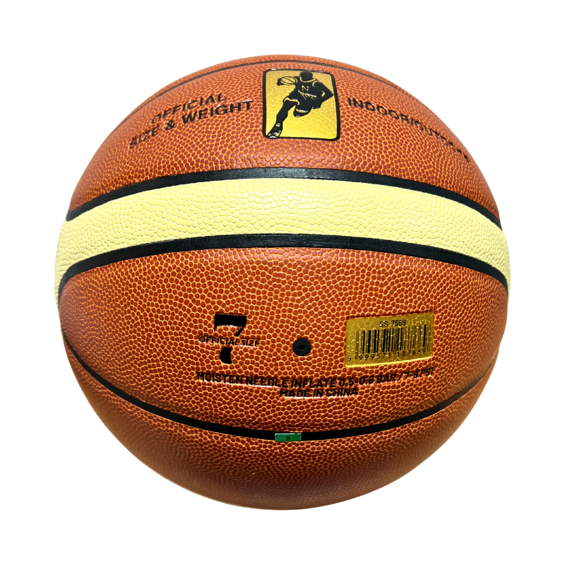 Basketbalová lopta veľkosť 7, vonku/vnútri – S-SPORT ACADEMY GRIP