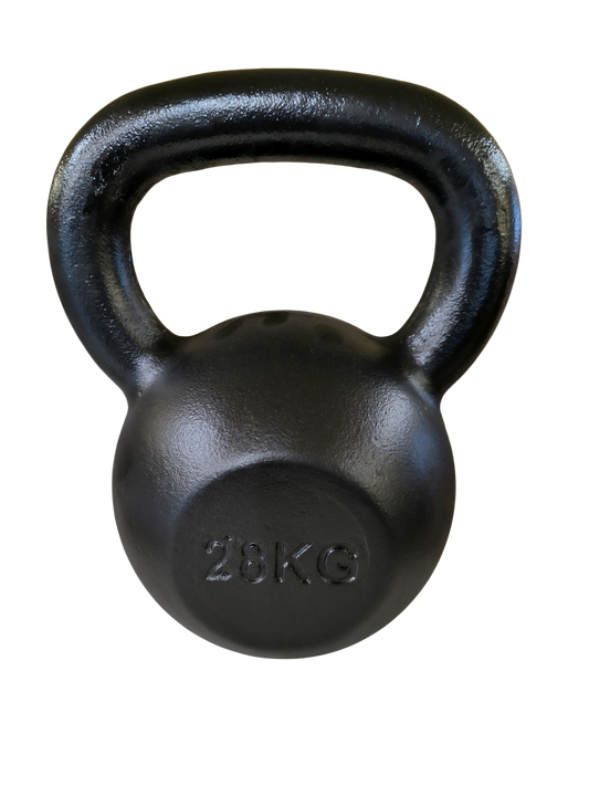 Ušná činka, kovová - Kettlebell, 28 kg