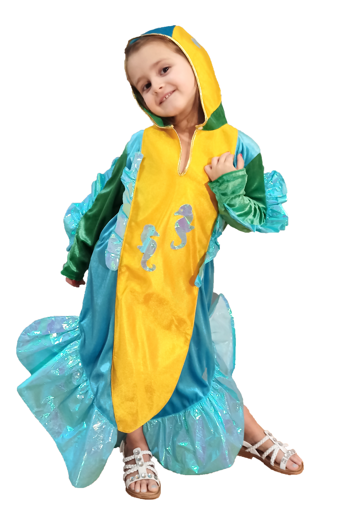 Kostým morskej panny (veľkosť 116) - 2820