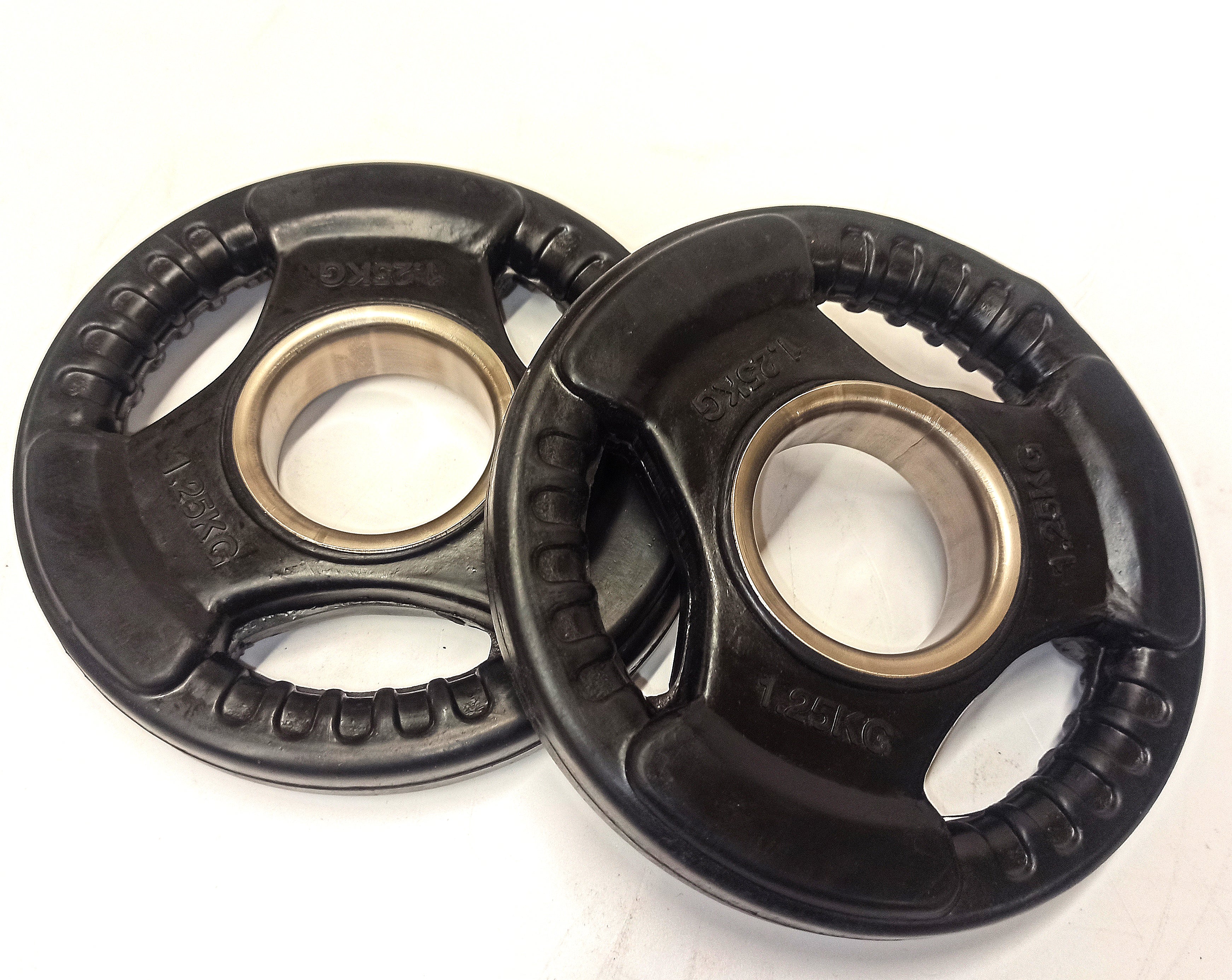 Pogumovaný záťažový kotúč, 51 mm - 2x1,25 kg S-SPORT