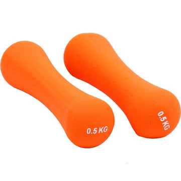 Činky 2x0,5 kg, neoprénové S-Sport