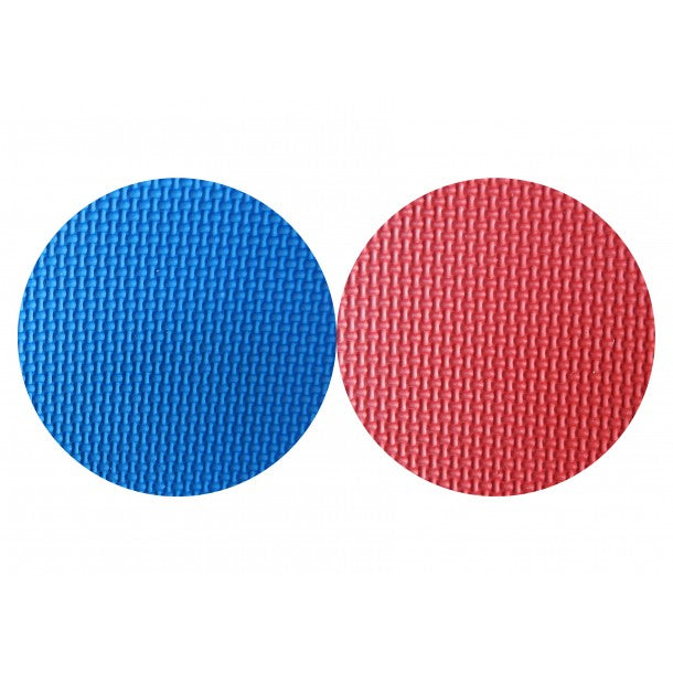 Puzzle tatami športová podložka 100x100x4 cm LEE červeno-modrá