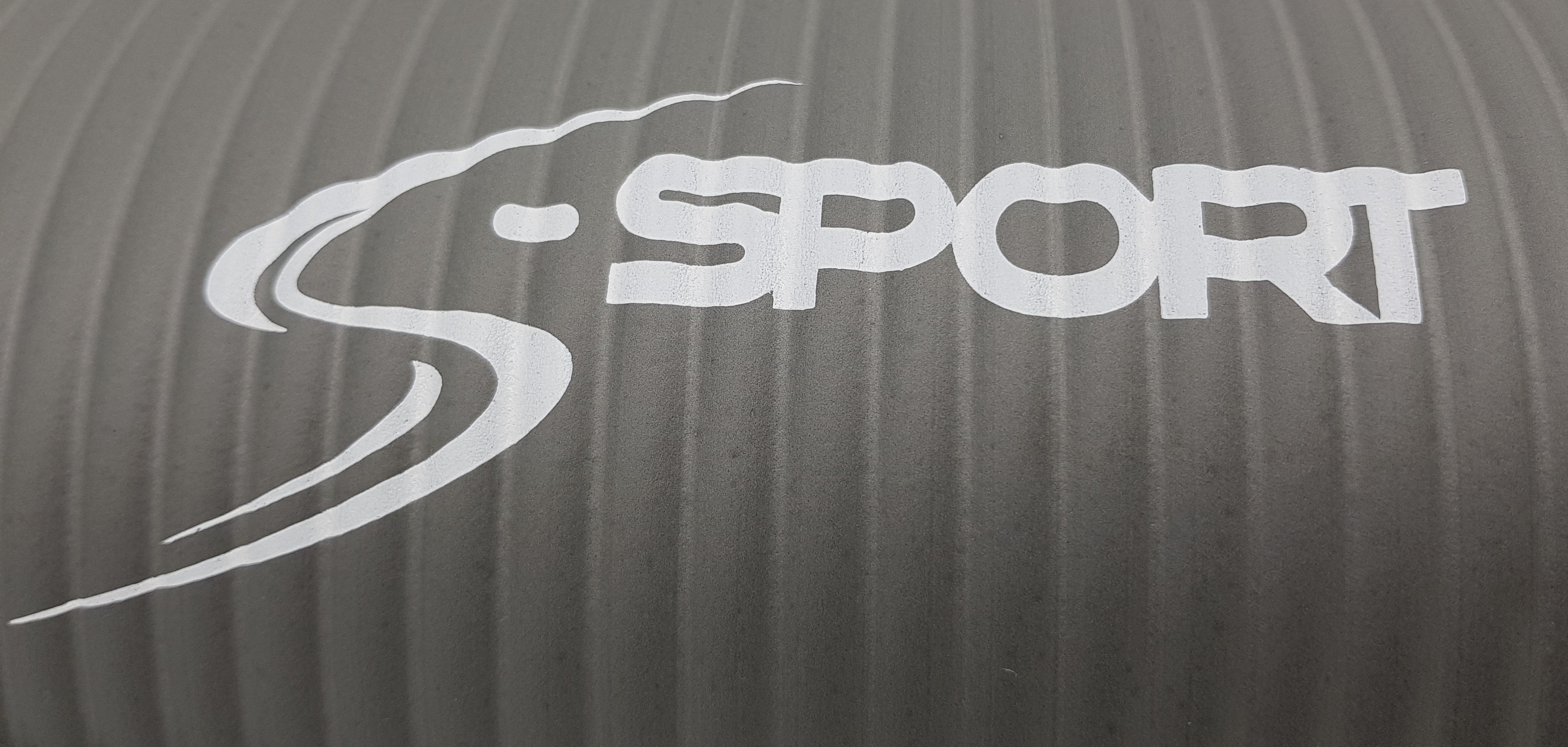 S-SPORT Podložka na jogu / fitness podložka, extra hrubá, sivá