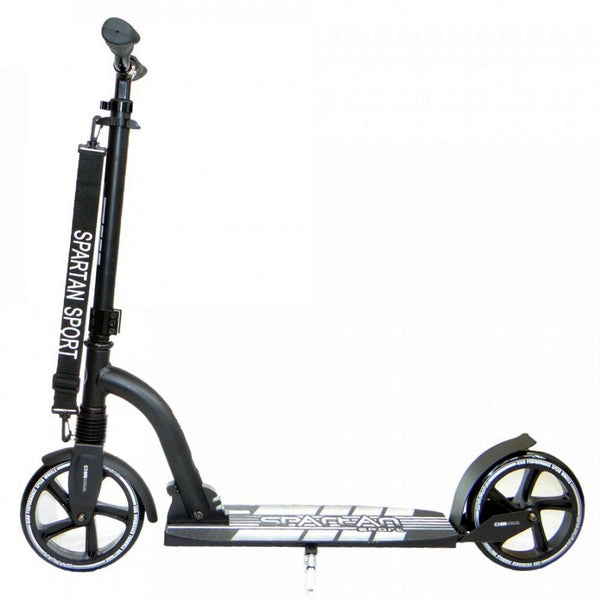 Valčekové, pružinové odpruženie SPARTAN DOUBLE SUSPENSION BLACK