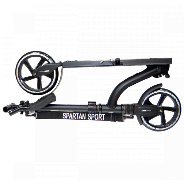 Valčekové, pružinové odpruženie SPARTAN DOUBLE SUSPENSION BLACK