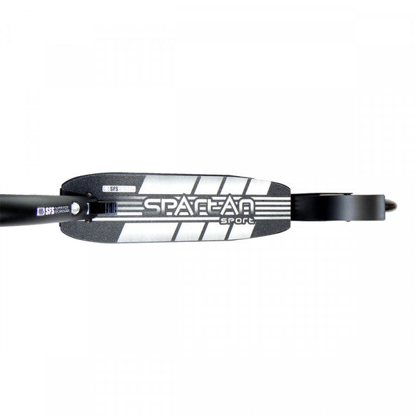 Valčekové, pružinové odpruženie SPARTAN DOUBLE SUSPENSION BLACK