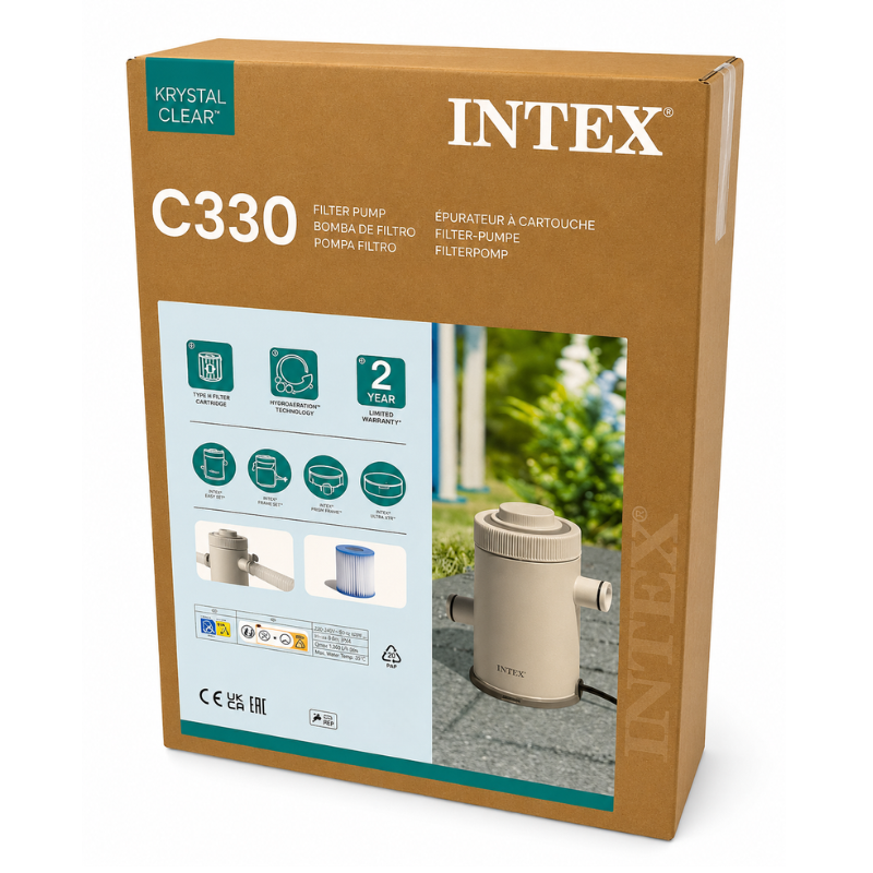 Filtračné čerpadlo s papierovým filtrom – INTEX 28602 