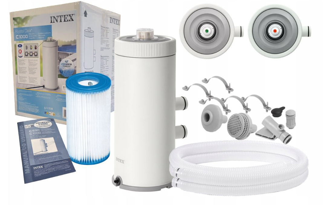 Filtračné čerpadlo Krystal Clear C1000 s kartušou – INTEX 26638 