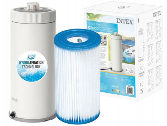 Filtračné čerpadlo Krystal Clear C1000 s kartušou – INTEX 26638 