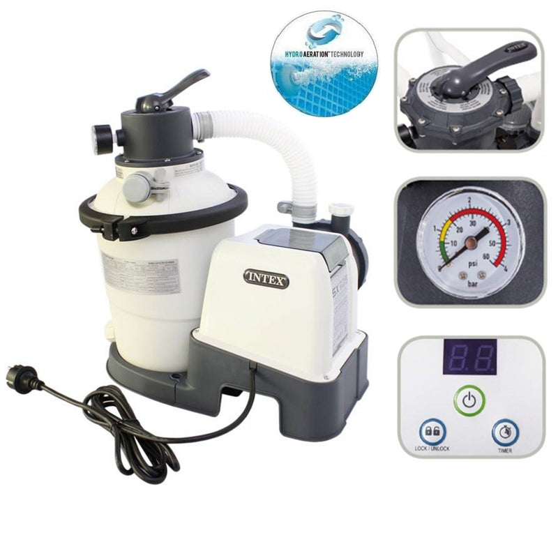 Vodný Vir SX925, Piesskovský filter Intex 26642 - NOVA Technology Hydroaerai