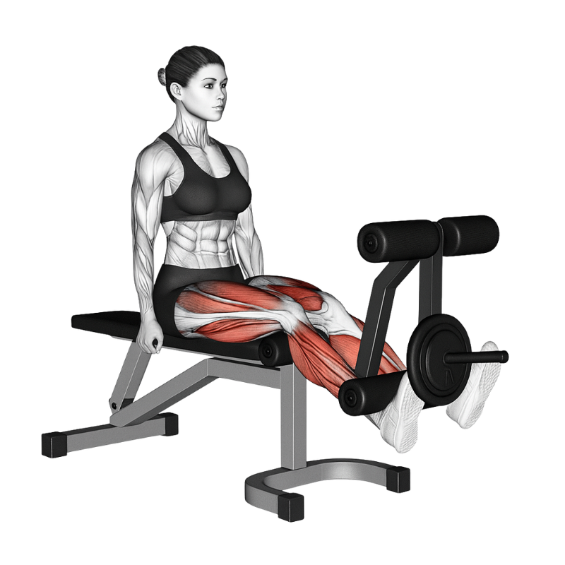 Multifunctional adjustable weight bench with leg developer – S-SPORT