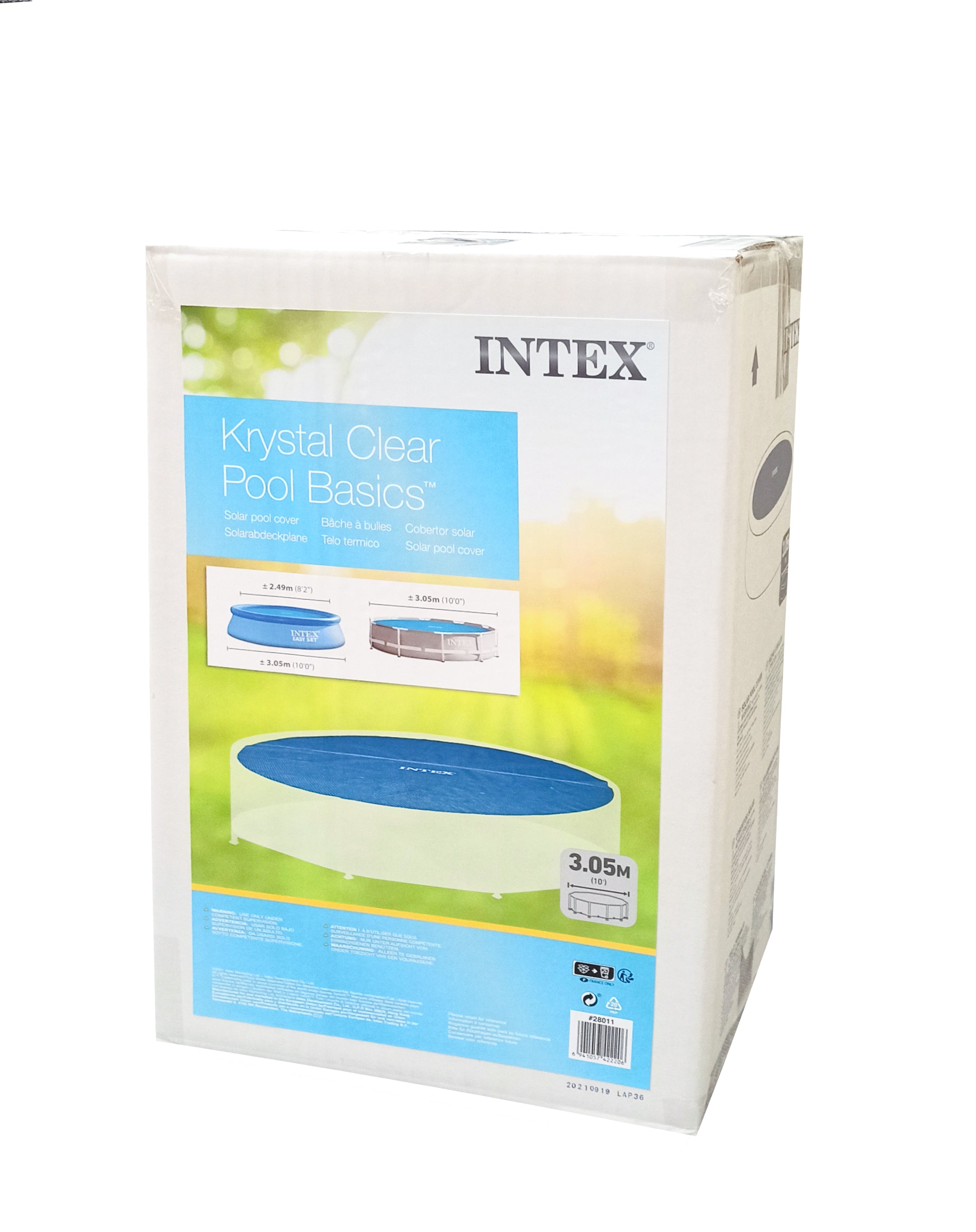 Solárna prikrývka pre bazény Easy a Frame 305 cm - INTEX 28011