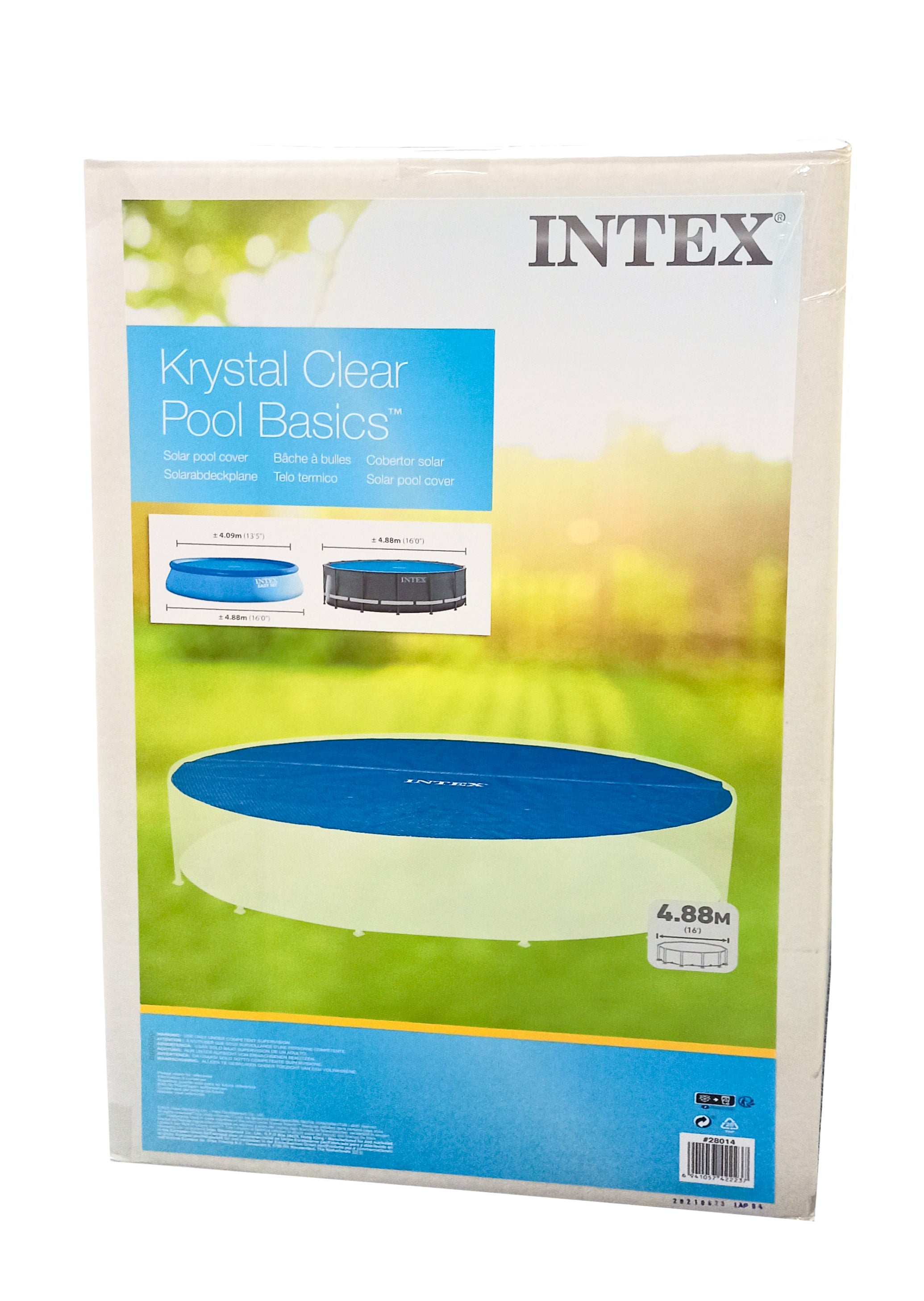 Solárna deka pre bazény Easy a Frame s priemerom 488 cm - INTEX 28014