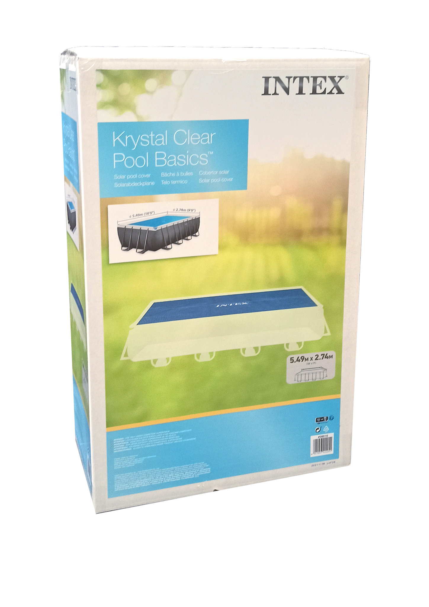 Solárna deka pre bazén 549x274 cm - INTEX 28016