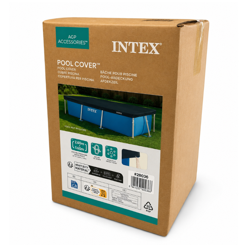 Krycia obdĺžniková plachta na bazén INTEX 28036