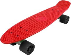 Skateboard SPARTAN PLASTIC BOARD RED