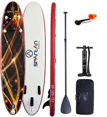 SUP doska Spartan - SP-300 Brown/Red