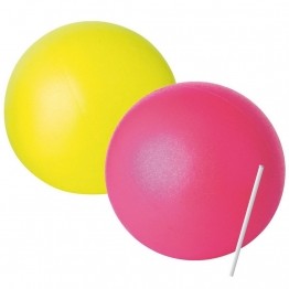 Over ball (mäkká lopta, lopta na pilates), 26 cm, žltá TREMBLAY