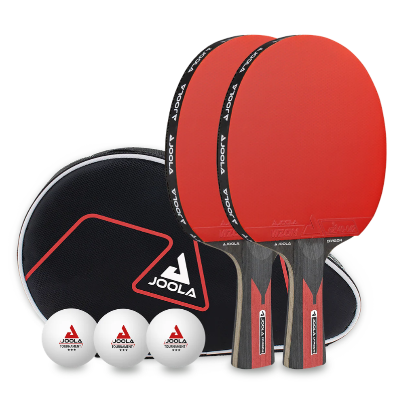 Set na stolný tenis s taškou - JOOLA DUO CARBON