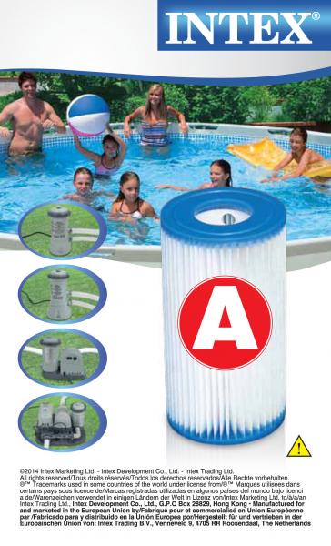 Filtračná vložka typu "A" - INTEX 29000