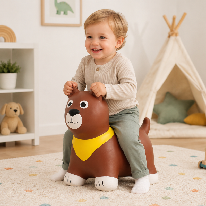 Nafukovací skákací pes pre deti – JOHN HOP HOP DOG