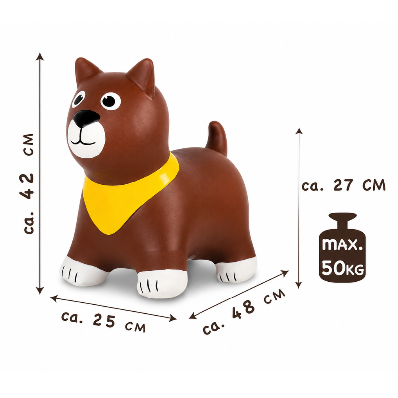 Nafukovací skákací pes pre deti – JOHN HOP HOP DOG