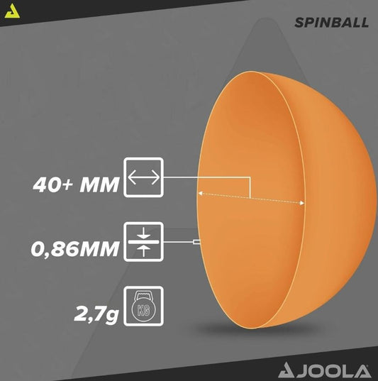 Pingpongová loptička 12 kusov JOOLA SPINBALL