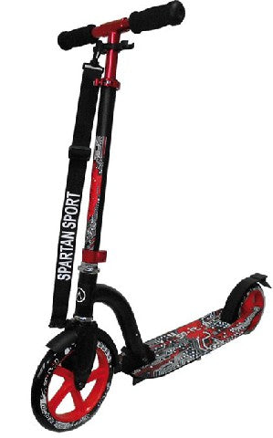 Skúter, čierny SPARTAN JUMBO II
