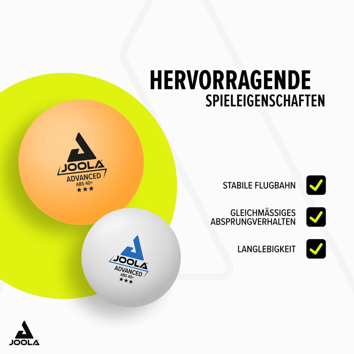 Sada pingpongových loptičiek 24 ks – JOOLA ADVANCED TRAINING 40+