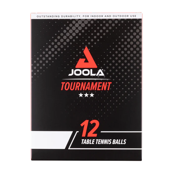 Sada pingpongových loptičiek, 12 ks (biele) – JOOLA TOURNAMENT 40+ 