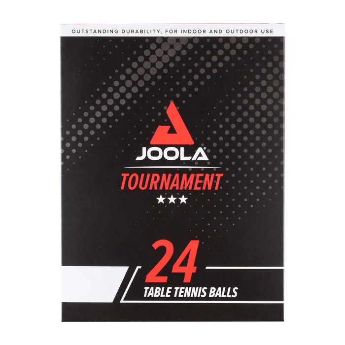 Sada pingpongových loptičiek, 24 ks (biele) – JOOLA TOURNAMENT 40+ 