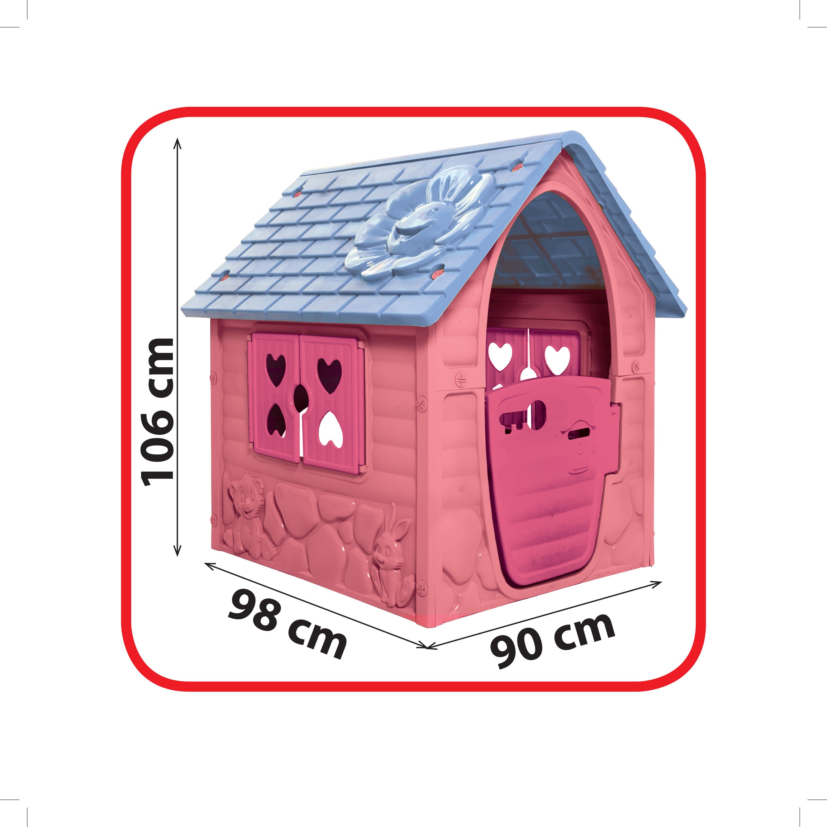 Môj prvý domček na hranie DOREX PINK