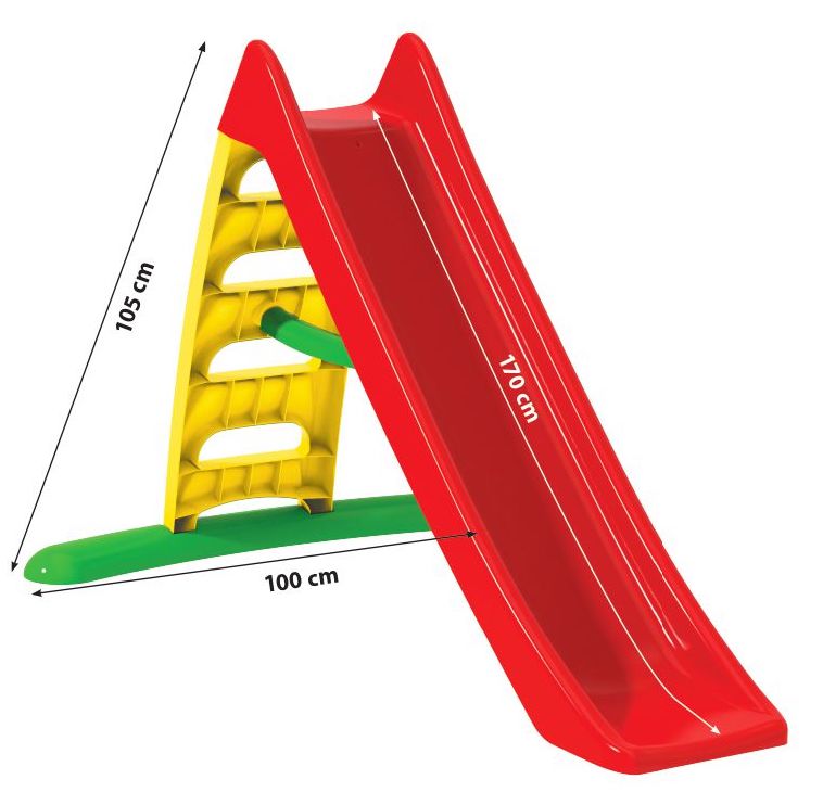 SPEED Slide, červená 170 cm DOREX